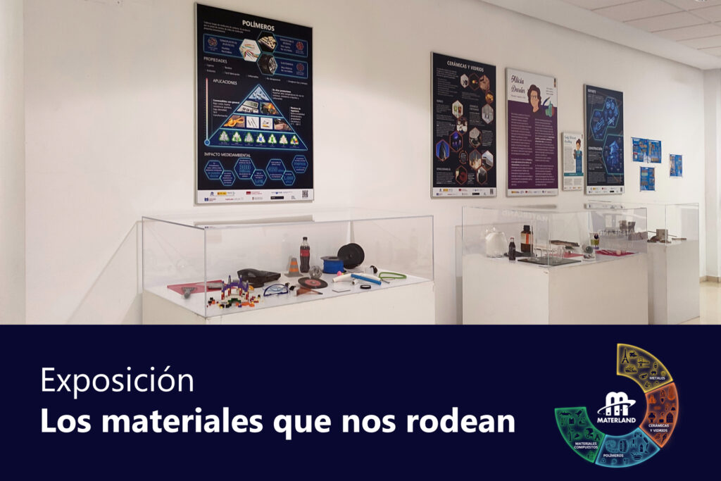 Exposición MATERLAND materiales que nos rodean