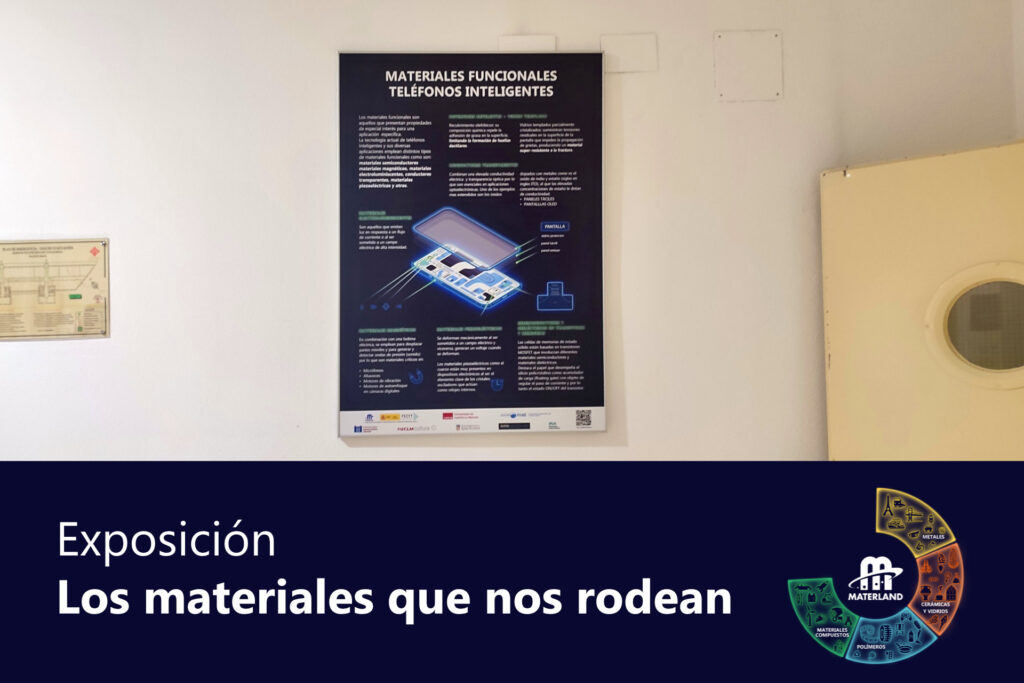 Exposición MATERLAND materiales que nos rodean