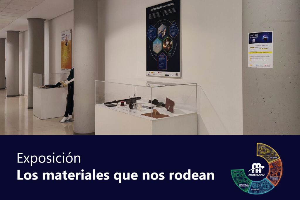 Exposición MATERLAND materiales que nos rodean