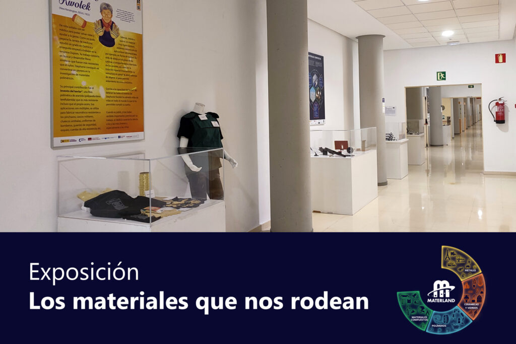 Exposición MATERLAND materiales que nos rodean