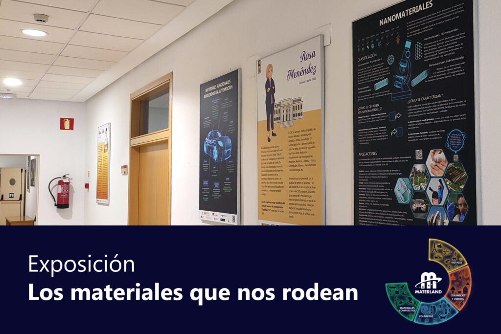 Exposición MATERLAND materiales que nos rodean